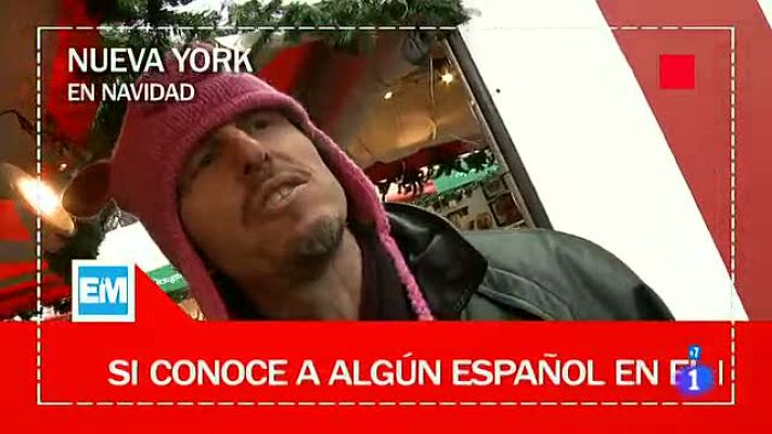 Españoles en el mundo - Navidad en Nueva York -Tomas falsas
