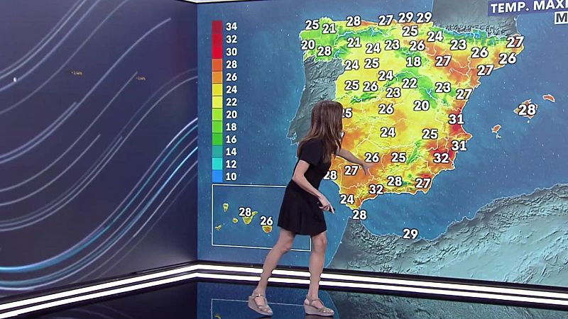 Precipitaciones localmente persistentes y fuertes en gran parte de Galicia y zonas aledañas - ver ahora