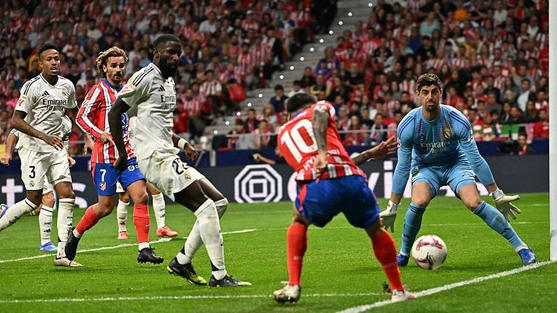 Atltico - Real Madrid: resumen del partido, 8 jornada. Ver en RTVE Play