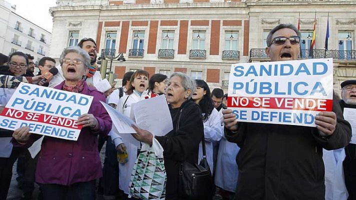 Huelga de sanidad en Madrid