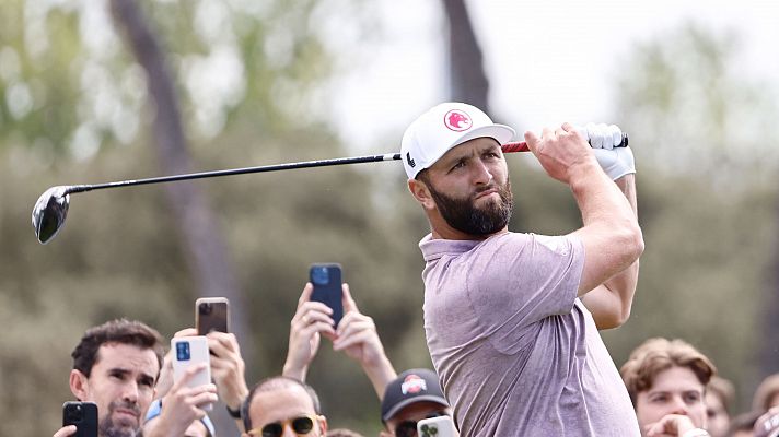 Telediario 1 - Jon Rahm busca su cuarto título en el Abierto de España de golf