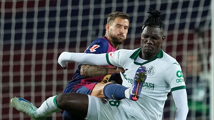 Telediario 1 - Chrisantus Uche, del Getafe: "Los árbitros son muy malos"