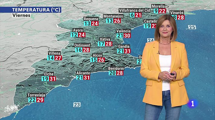 El tiempo en la Comunitat Valenciana - 26/09/2024