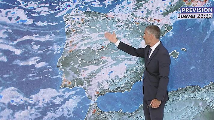 Intervalos de viento fuerte y/o rachas muy fuertes en el cuadrante noroeste y montaña del nordeste