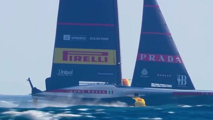 Vela - Louis Vuitton Cup. Finals.2ª Regata