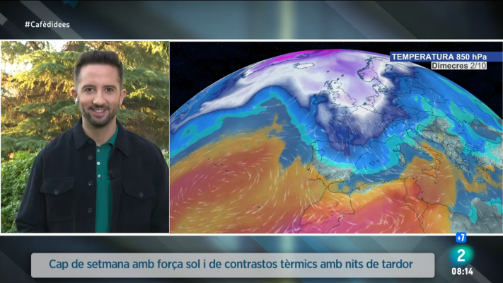 El temps - Notable refrescada, fortes ventades i ambient de tardor