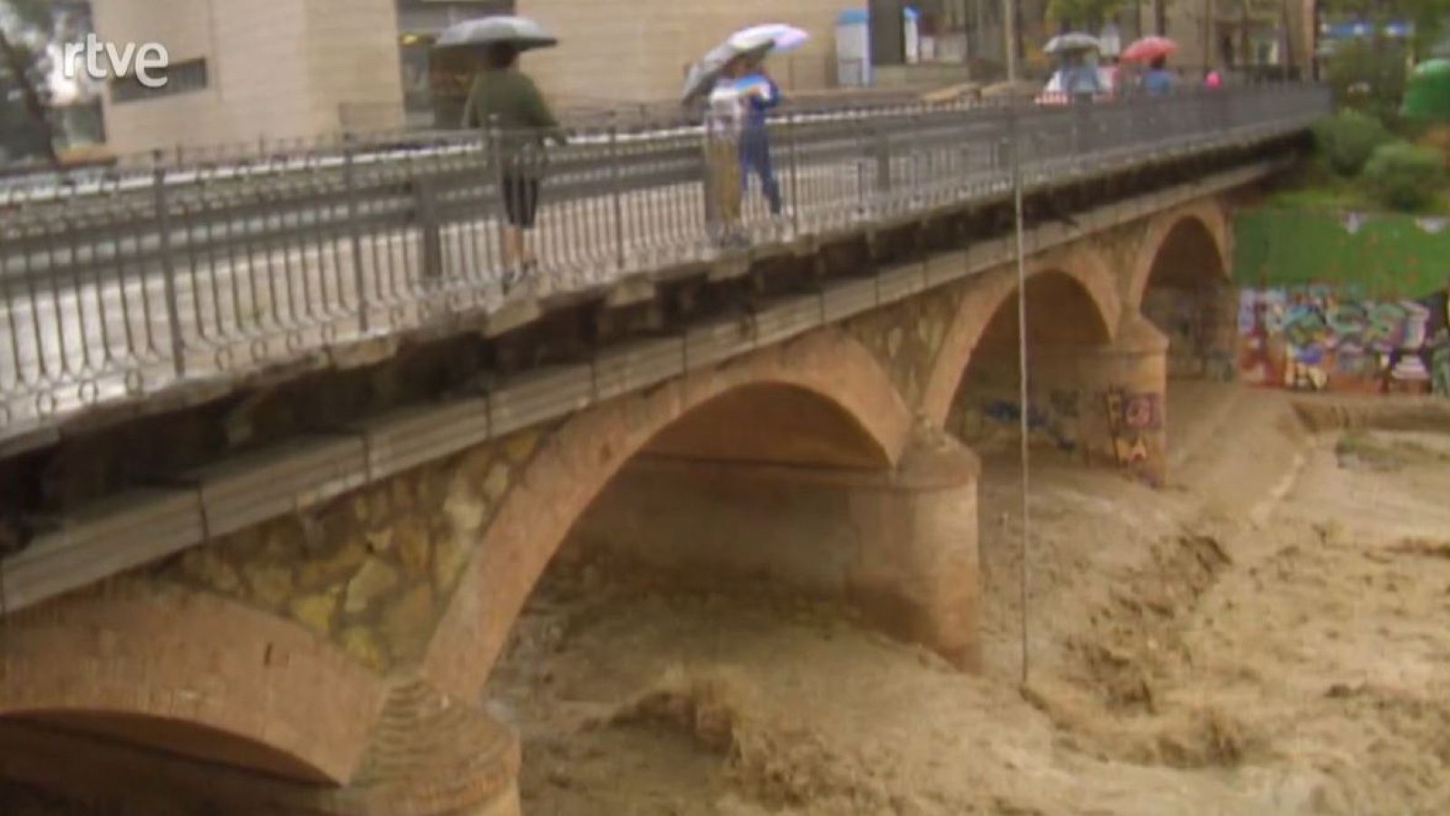 Arxiu TVE Catalunya - Informatius - Inundacions a Tarragona i Barcelona