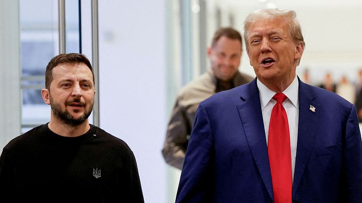 La tarde en 24h - Trump dice a Zelenski que quiere un "trato justo para todos" y que si gana acabaría "muy rápidamente" con la guerra