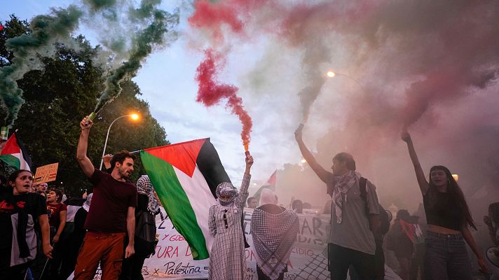 Protestas en Madrid, Barcelona y otras ciudades contra el "genocidio" de Palestina y Líbano