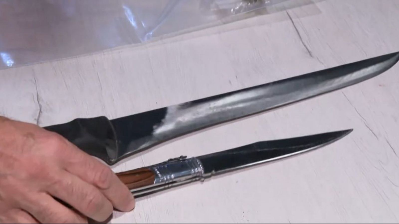 Cataluña: cerco policial a las armas blancas | Ver