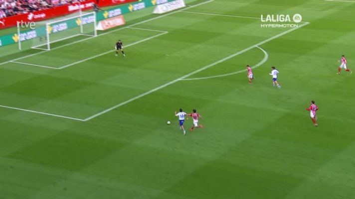 Resúmenes de LaLiga - Sporting - Zaragoza: resumen del partido, 7ª jornada | Segunda