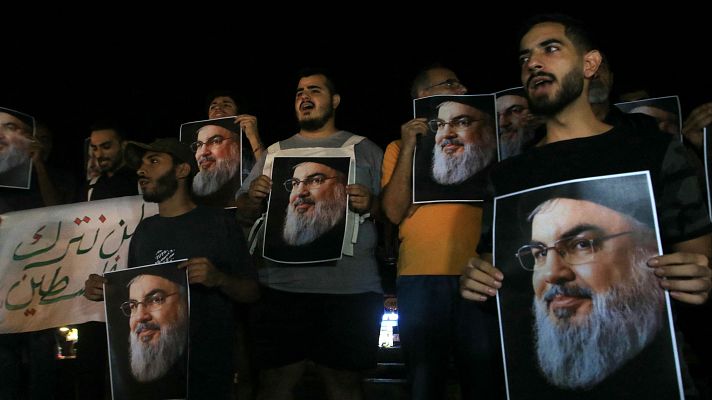 Telediario 2 - El Ejército israelí mata al líder de Hizbulá, Hasán Nasrala, en los bombardeos sobre Beirut