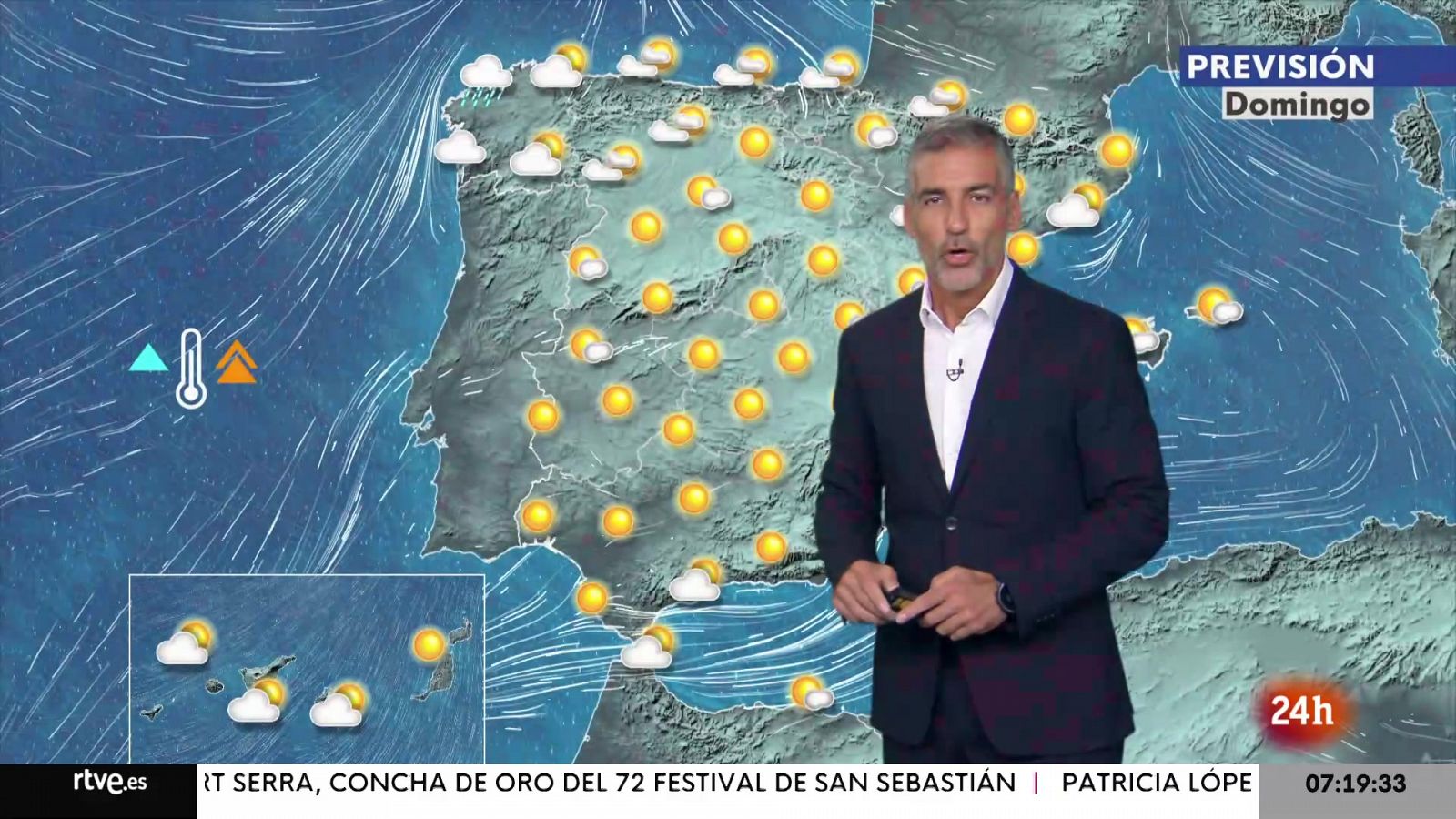 Subida de temperaturas y cielos despejados