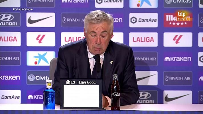 Ancelotti: "La actuación del árbitro ha sido la correcta"