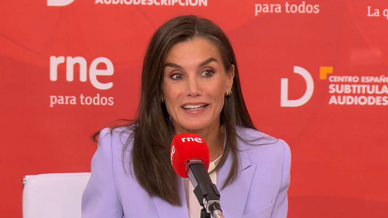 Las mañanas de RNE - Mamen Asencio - La reina Letizia, en la presentación de 'RNE para todos'