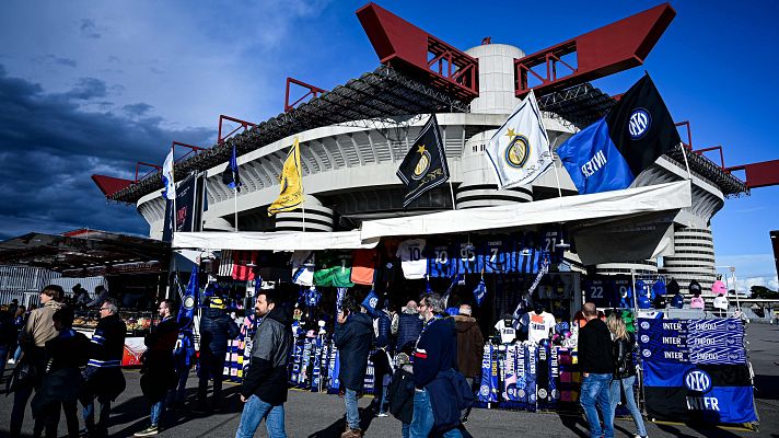 Telediario 1 - Detenidos decenas de ultras del Inter y el Milan, sospechosos de vínculos con la Mafia