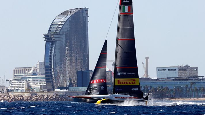 El Luna Rossa (ITA) no decae y vuelve a igualar la final ante el INEOS (GBR)