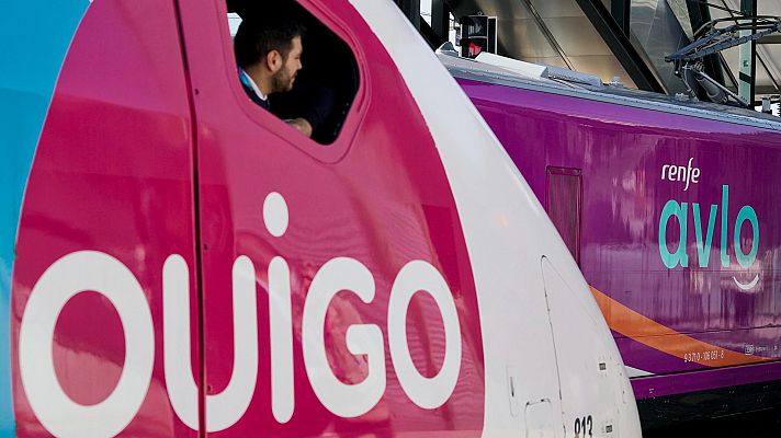 Telediario 1 - Guerra de precios de la alta velocidad: las compañías pierden 190 millones en 2023