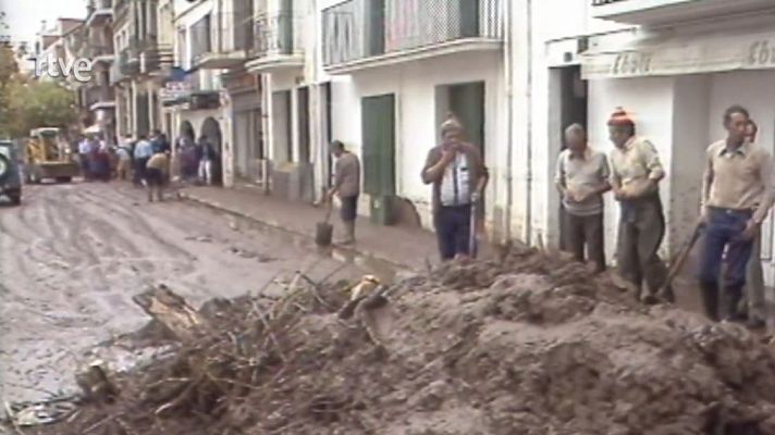  - Efectes de les inundacions a Cadaqués