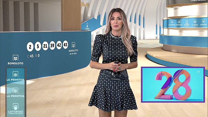 Loterías - Sorteo de la Bonoloto y Primitiva del 30/09/2024
