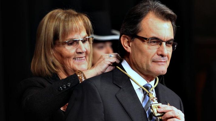 Telediario 1 - Nuevo gobierno de Mas