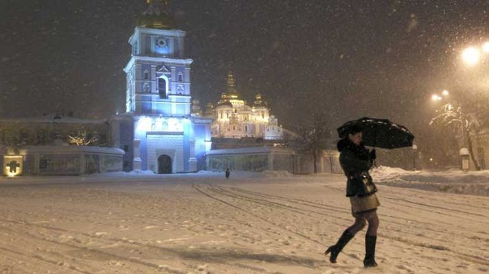Telediario 1 - Seis fallecidos por temporal