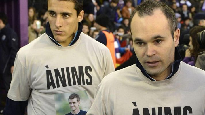 Telediario 1 - Iniesta no se obsesiona con el Balón de Oro