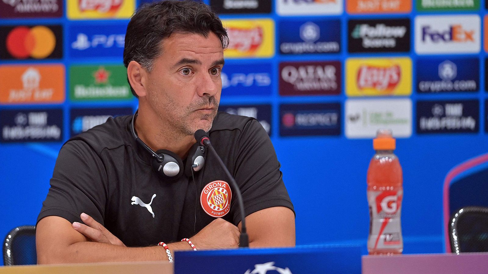 Míchel: "Escuchar el himno de Champions en Girona es histórico"