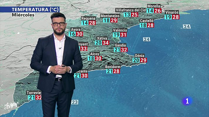 El tiempo en la Comunitat Valenciana - 01/10/2024