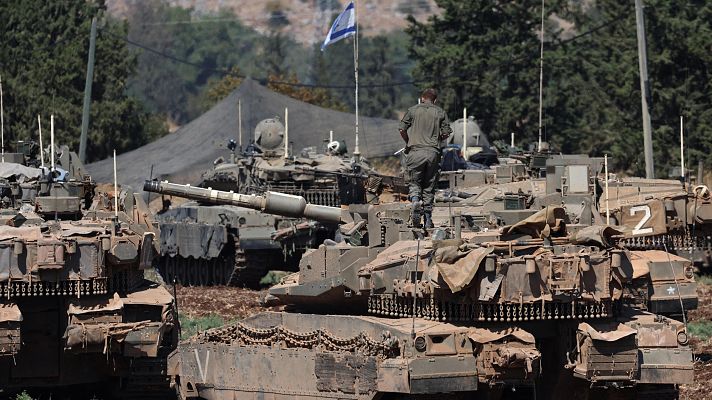 Telediario 1 - Israel invade el sur del Líbano e inicia combates directos con Hizbulá