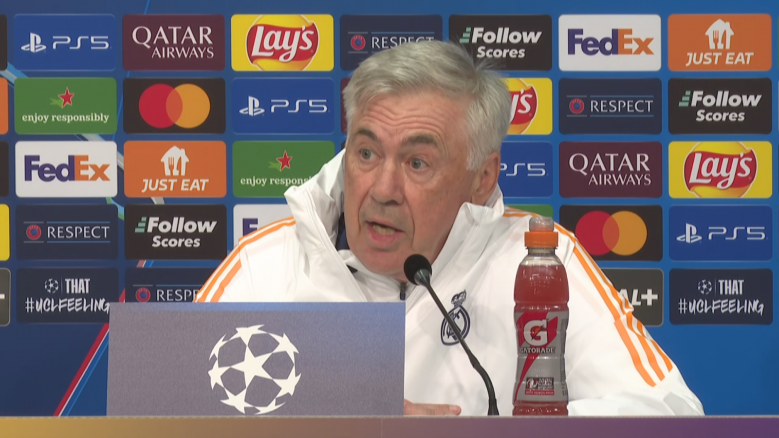 Lille - Real Madrid: rueda de prensa de Ancelotti | Champions - Fútbol | Ver