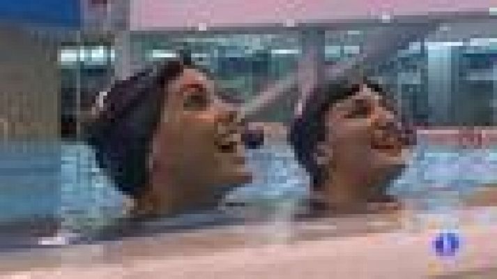 Telediario 1 - Natación sincronizada, un 2012 de sonrisas y lágrimas