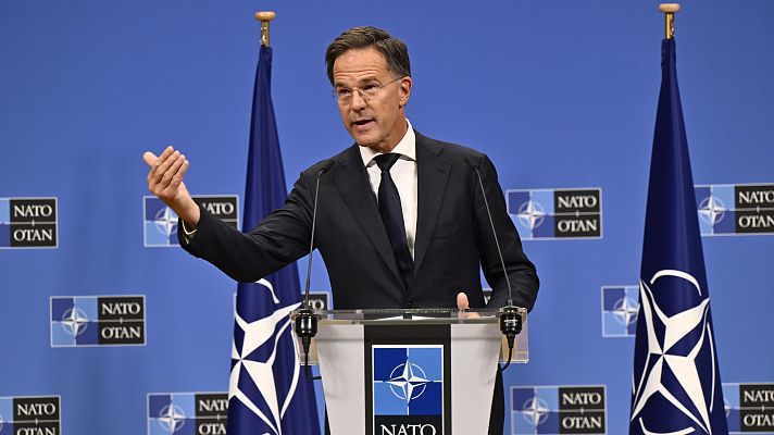 Telediario 2 - El neerlandés Mark Rutte sustituye a Stoltenberg al frente de la OTAN