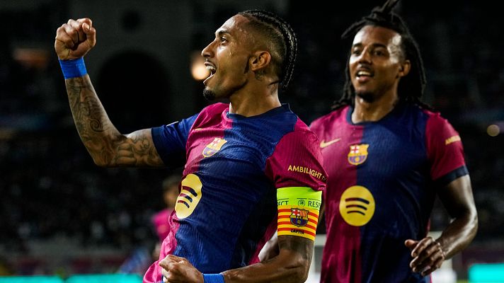 Champions League - Raphinha, sobre su mayor protagonismo: "El cambio más importante es mi posición en el campo"