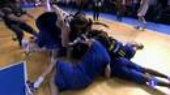 Telediario 1 - Las siete mejores canastas de 2012 en la Liga Endesa