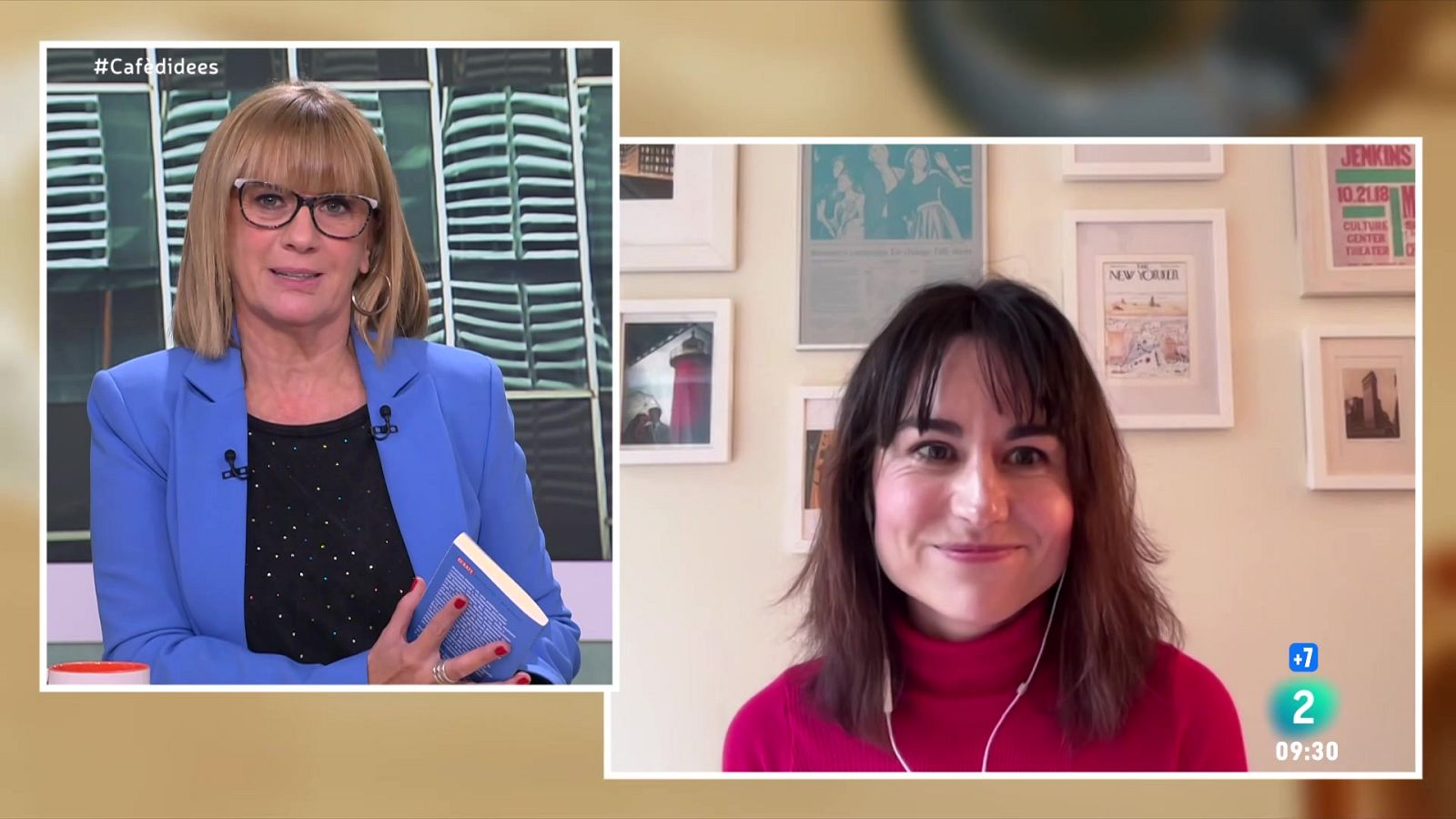 María Ramírez presenta el llibre 'Kamala Harris, la primera' - Cafè d'idees | Veure