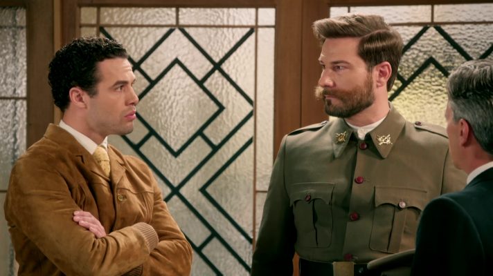 Salón de té La Moderna - El teniente Márquez pide perdón a Rodrigo