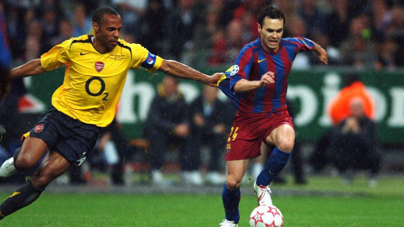 Iniesta revolucionó la final de Champions de 2006