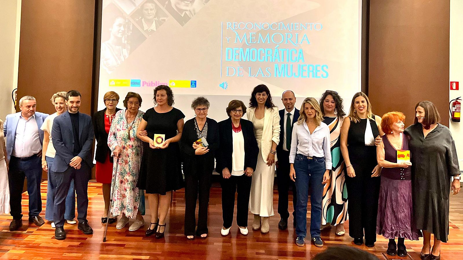 Homenaje a seis mujeres que cambiaron la historia española tras la Transición