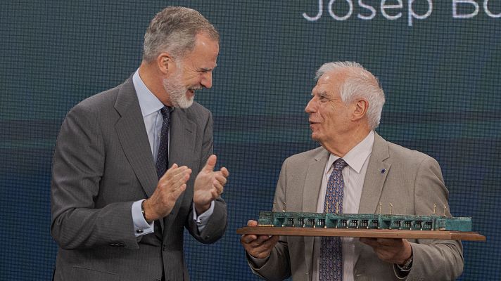 Telediario 2 - Borrell cree que Israel ha traspasado los límites en Gaza y Líbano