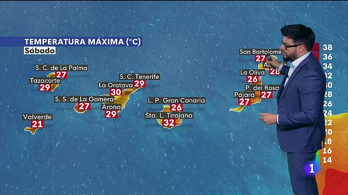 El tiempo en Canarias