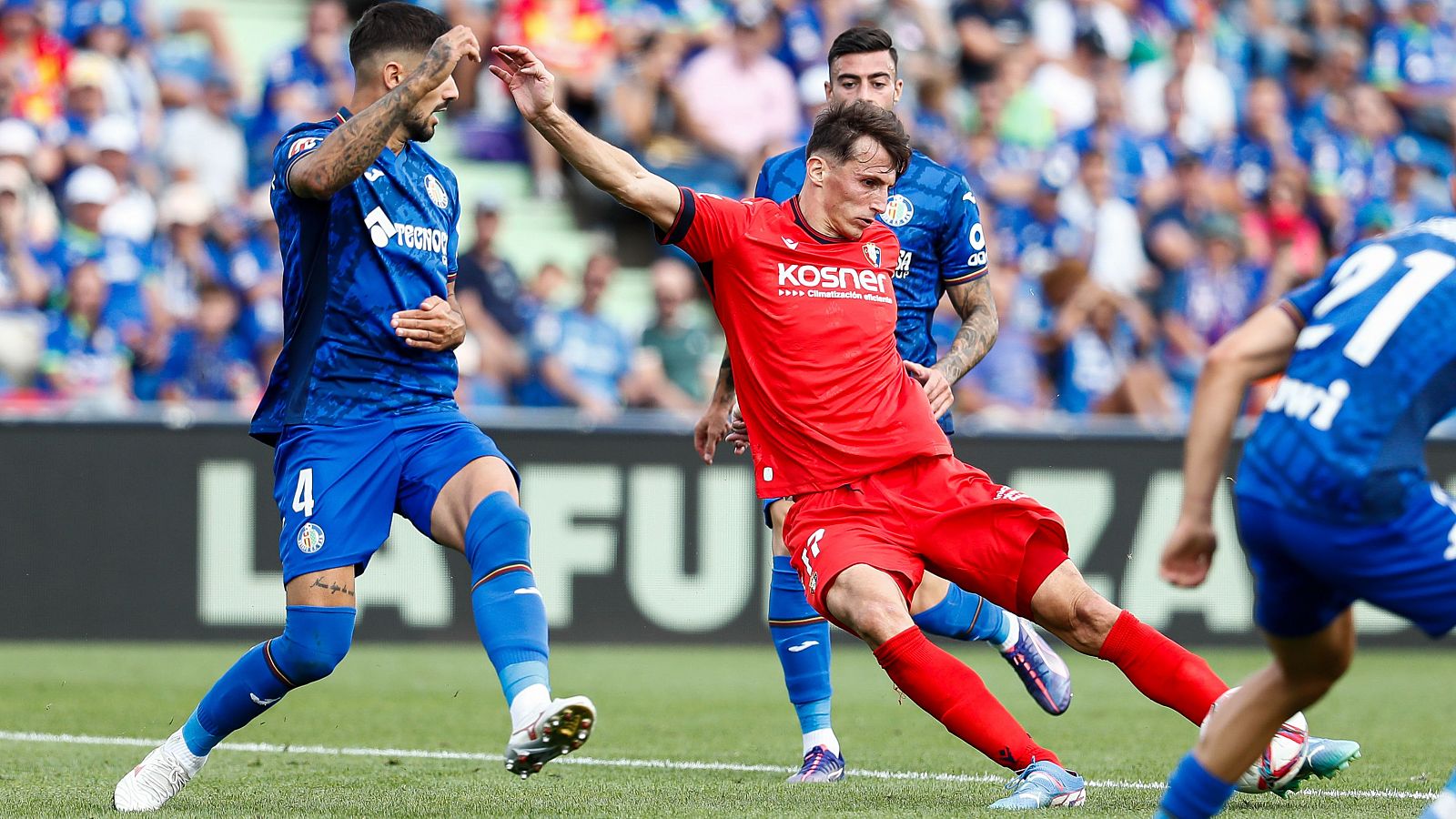 Getafe - Osasuna, resumen de la jornada 9ª de Liga