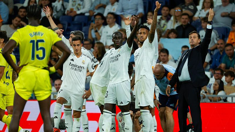 Real Madrid - Villarreal: resumen del partido, 9 jornada. Ver en RTVE Play