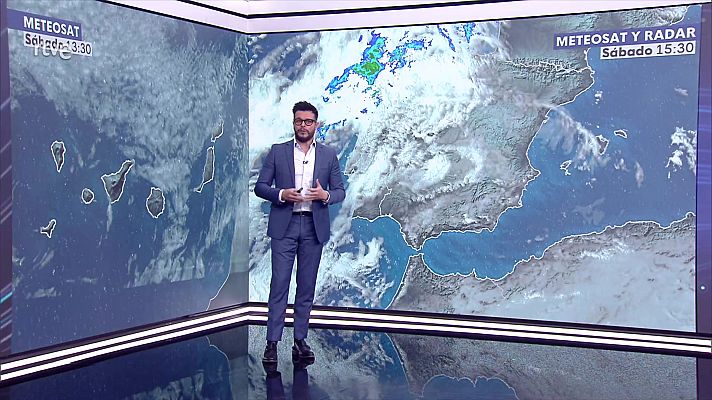 Precipitaciones fuertes y/o persistentes en oeste de Galicia e intervalos de viento fuerte/muy fuerte