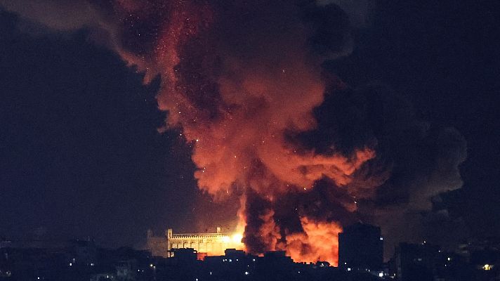 Fin de semana 24h - Israel ejecuta un violento ataque sobre Beirut una madrugada más