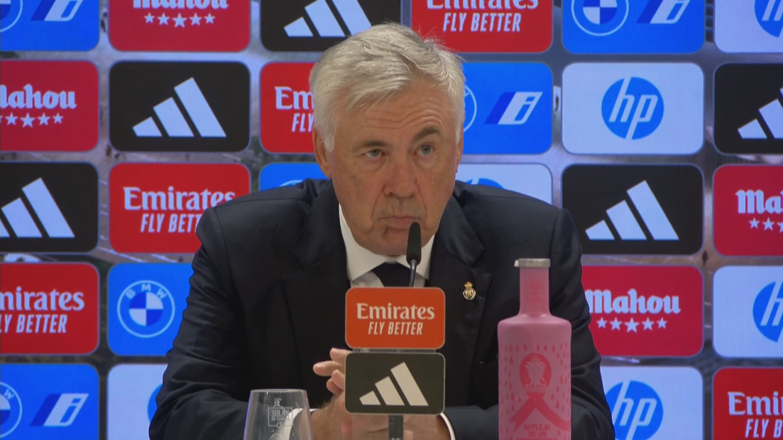 Carlo Ancelotti: "El vestuario está triste por Carvajal"