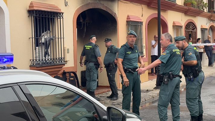 Cuatro muertos de la misma familia en un incendio en Guillena, Sevilla