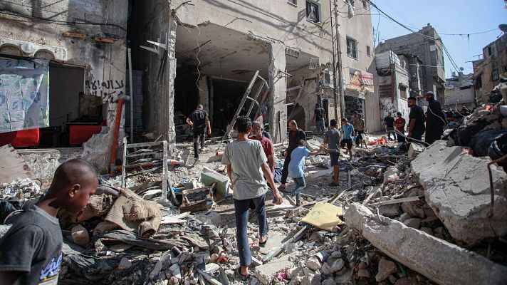 Telediario Fin de Semana - La guerra se convierte en un negocio lucrativo para la banca