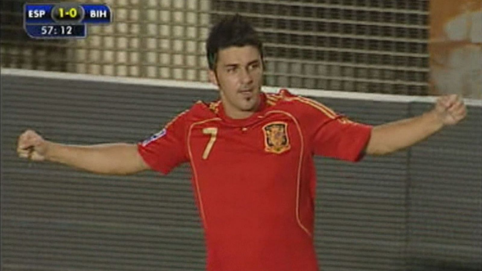 Resumen España 1-0 Bosnia | Murcia, 2008