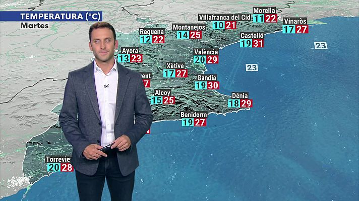 El tiempo en la Comunitat Valenciana - 07/10/2024